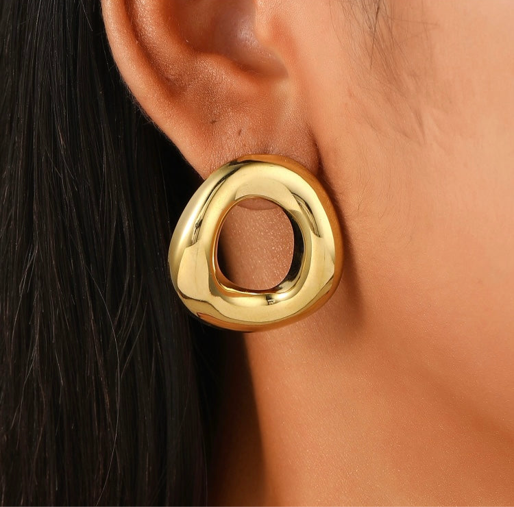 The Molten Halo Everyday Stud Earrings