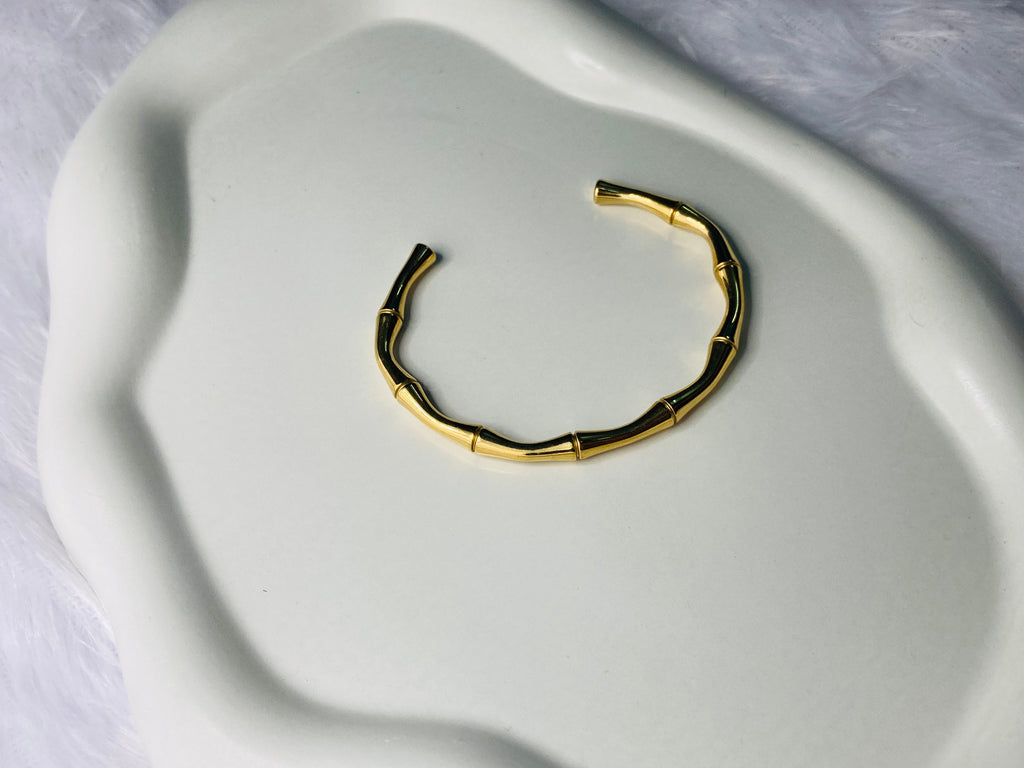 Bamboo Bangle Bracelet