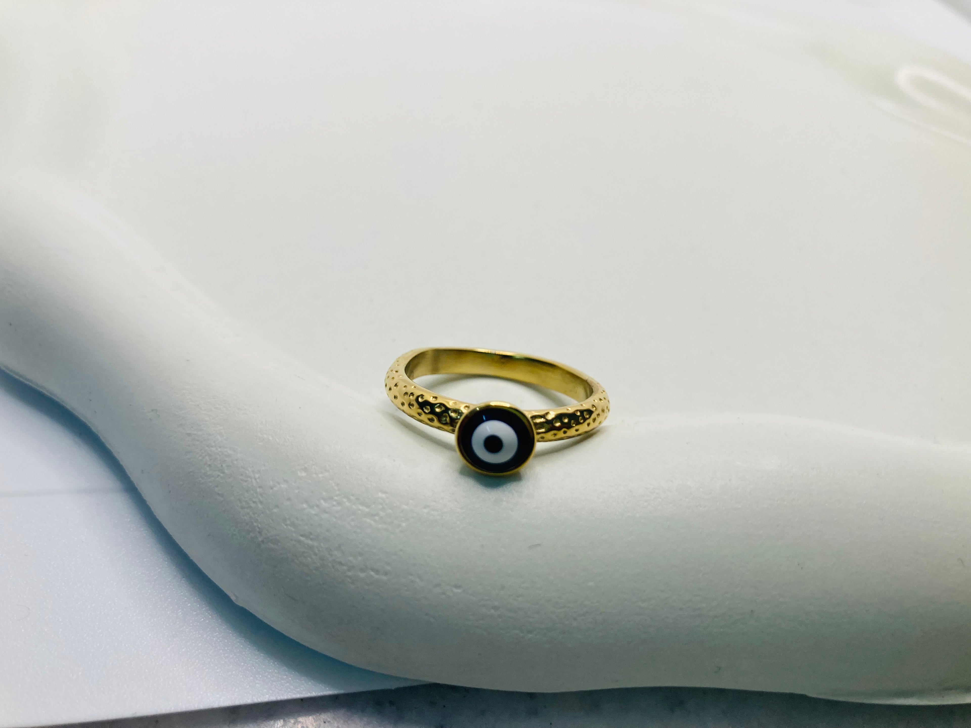 Blue Evil Eye Ring