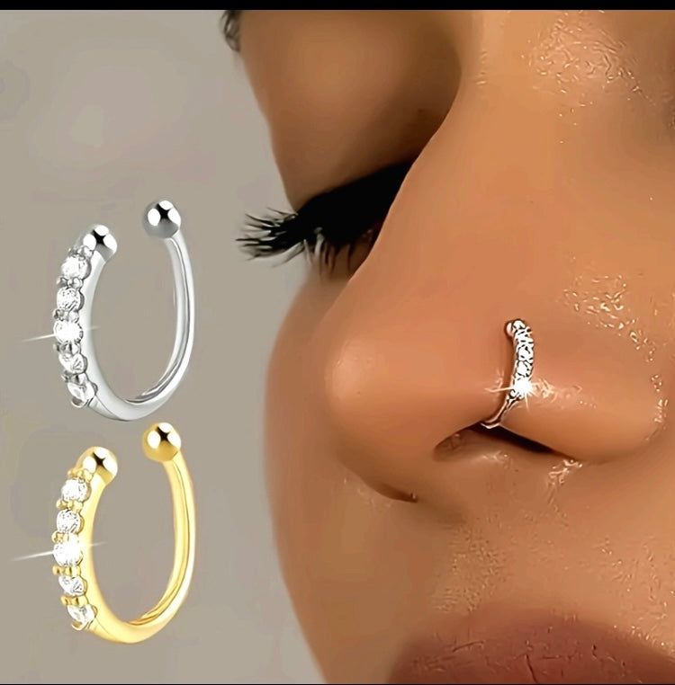 Bohemian Adjustable Small Nose Pin