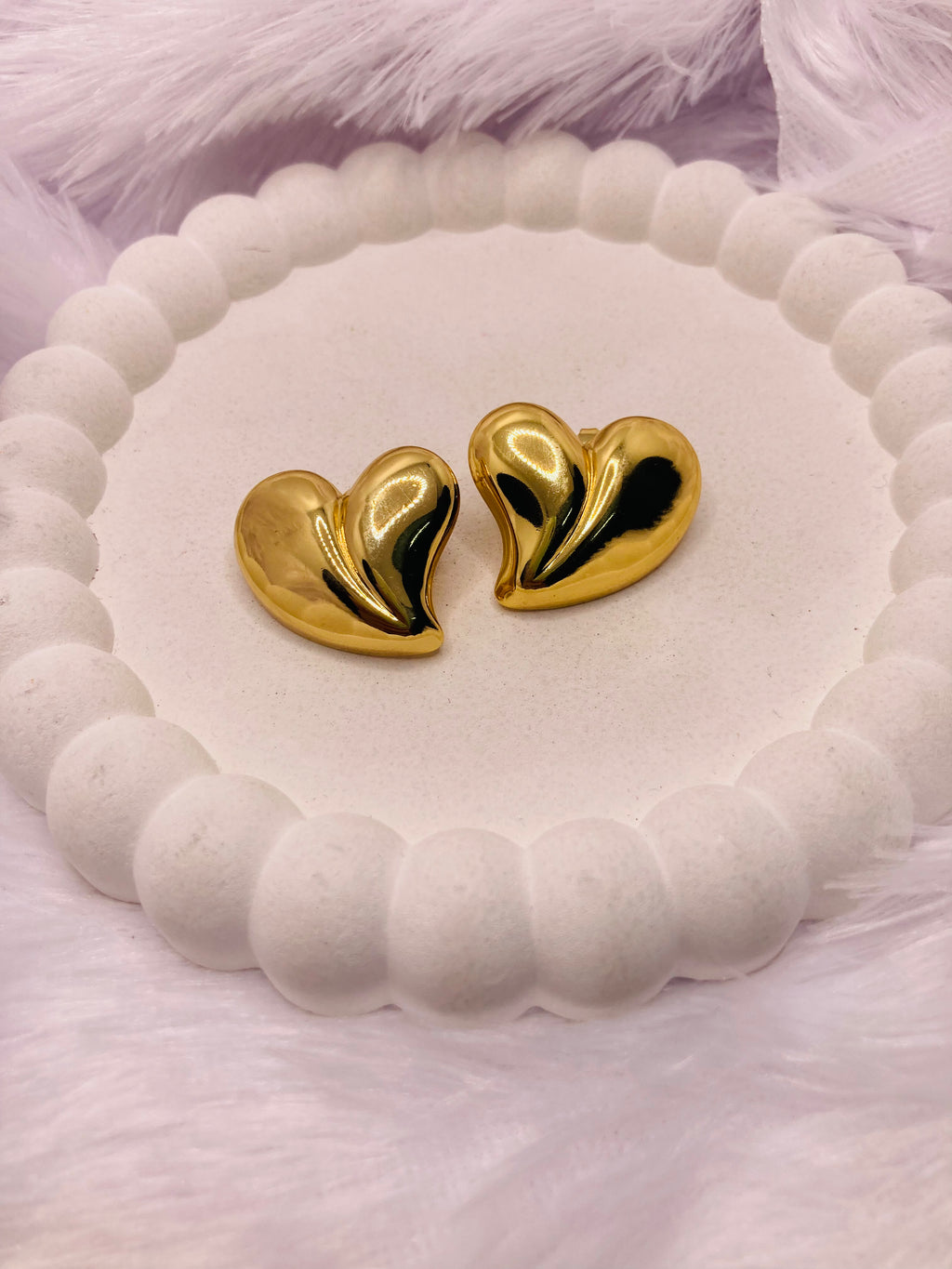 Classic Heart Studs
