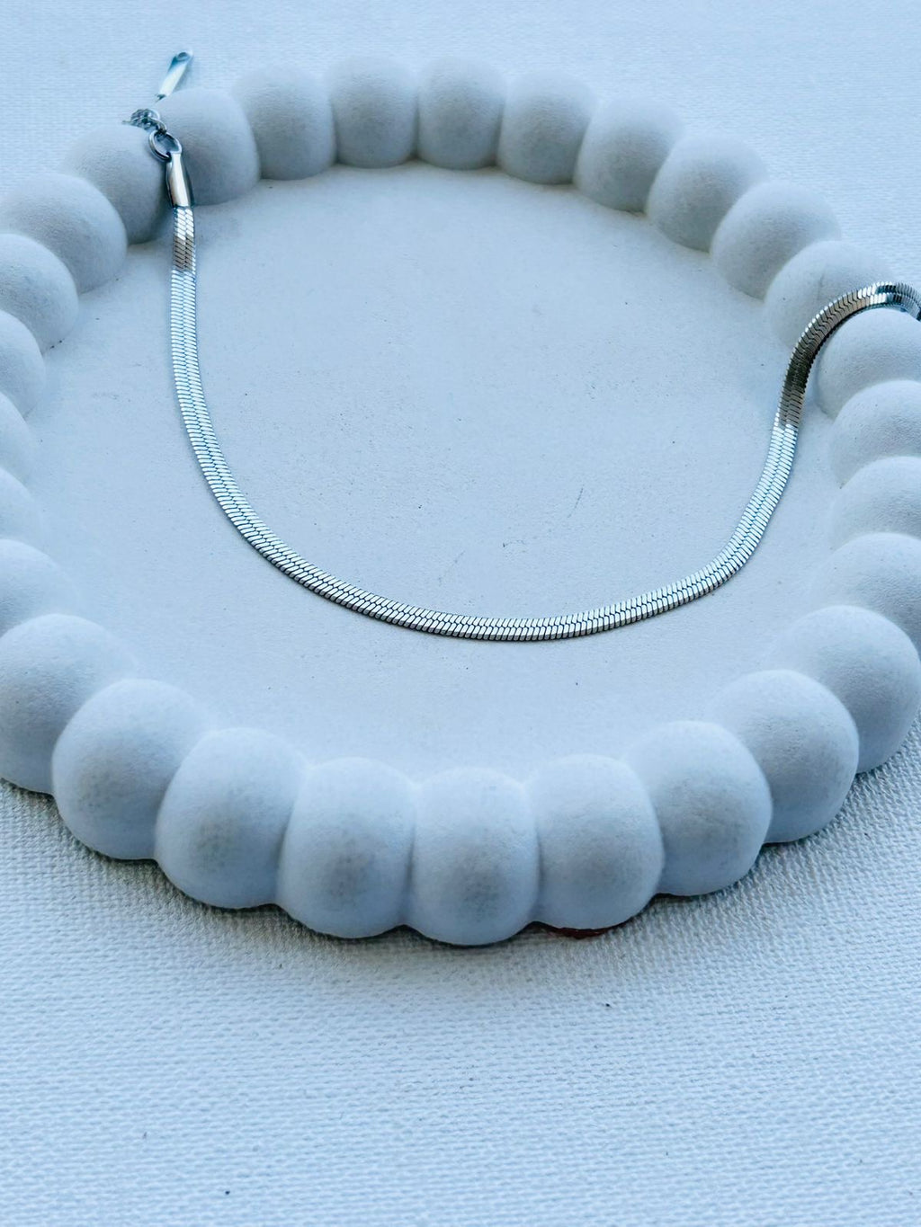 Classic Silver Anklet