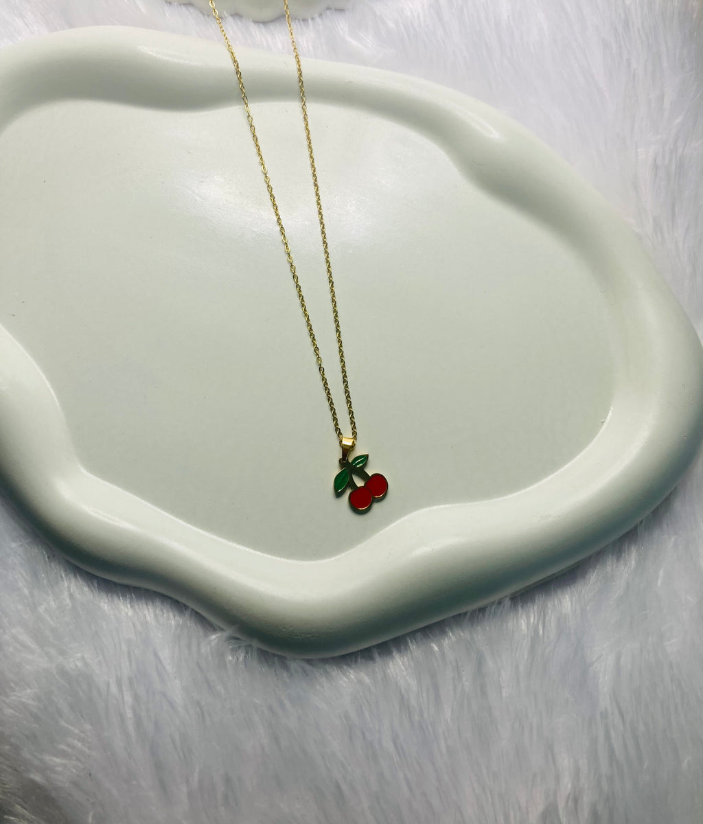 Cute Cherry Necklace