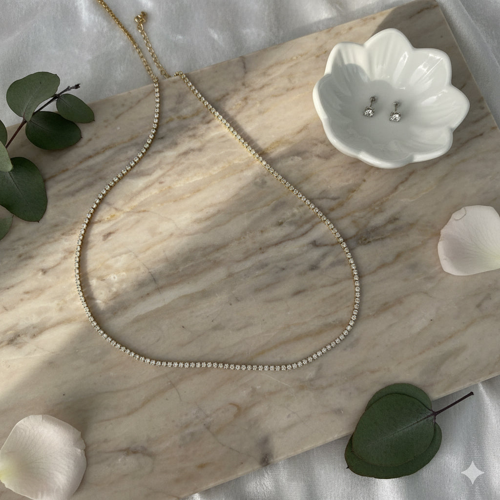 Diamond Tennis Necklace