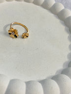 Different Shaped Floral Adjustable Toe Ring