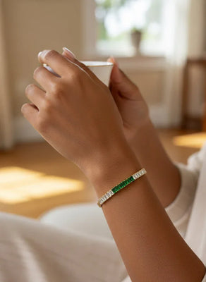 The Empress Emerald Band