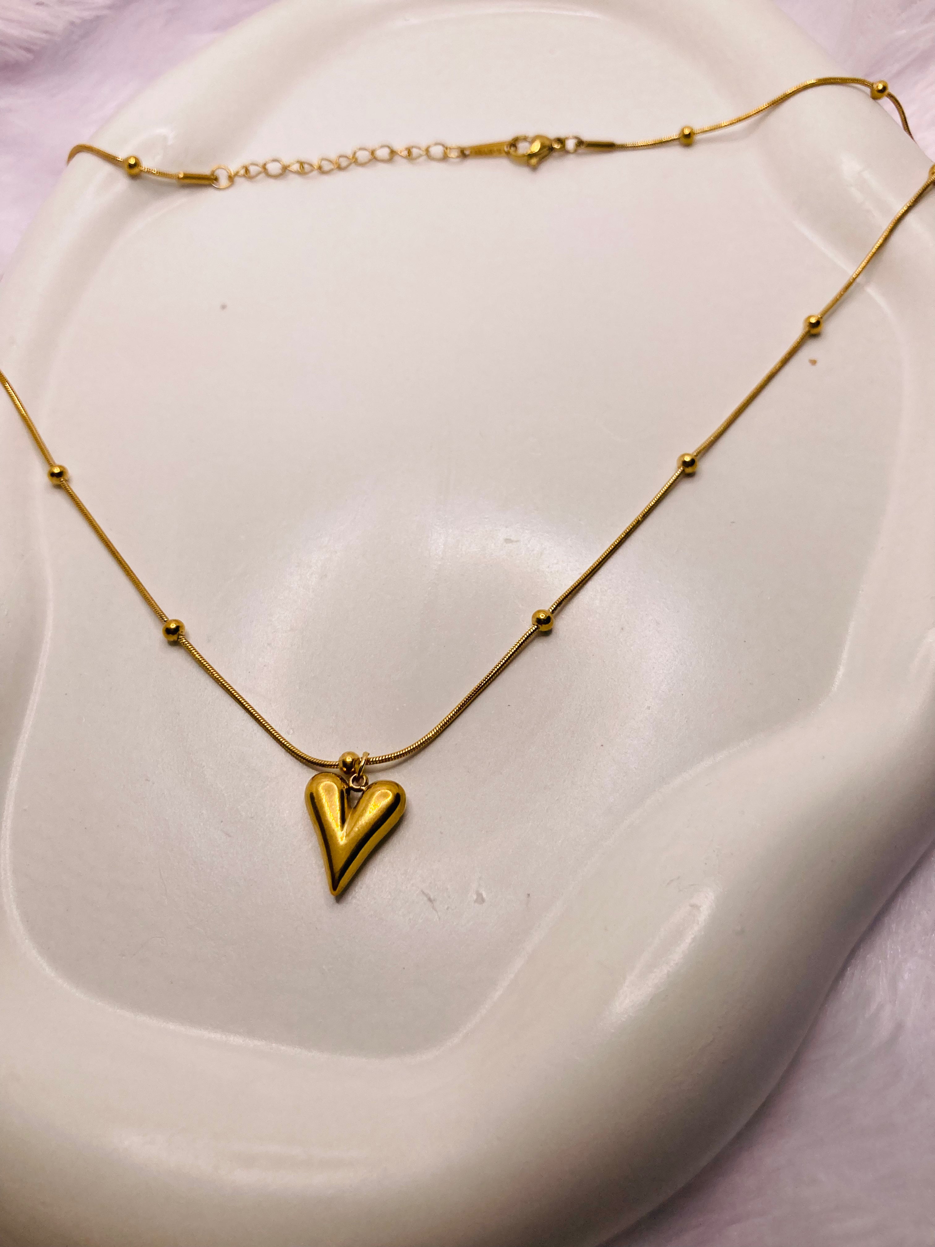 The Fluidity Heart Necklace