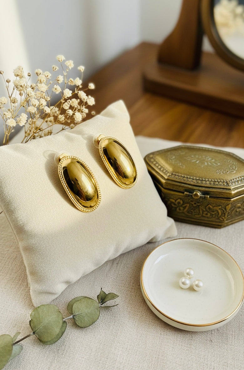 The Heirloom Vault Drop earrings