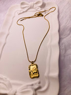 Butterfly charm necklace