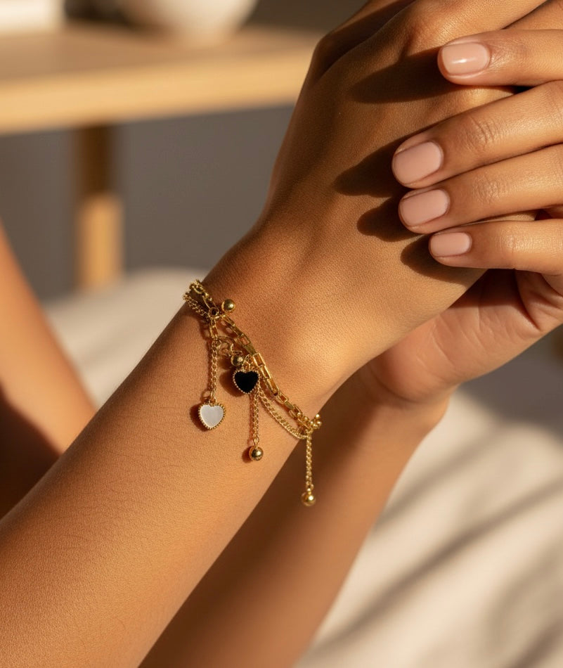 Celeste Heart Bracelet