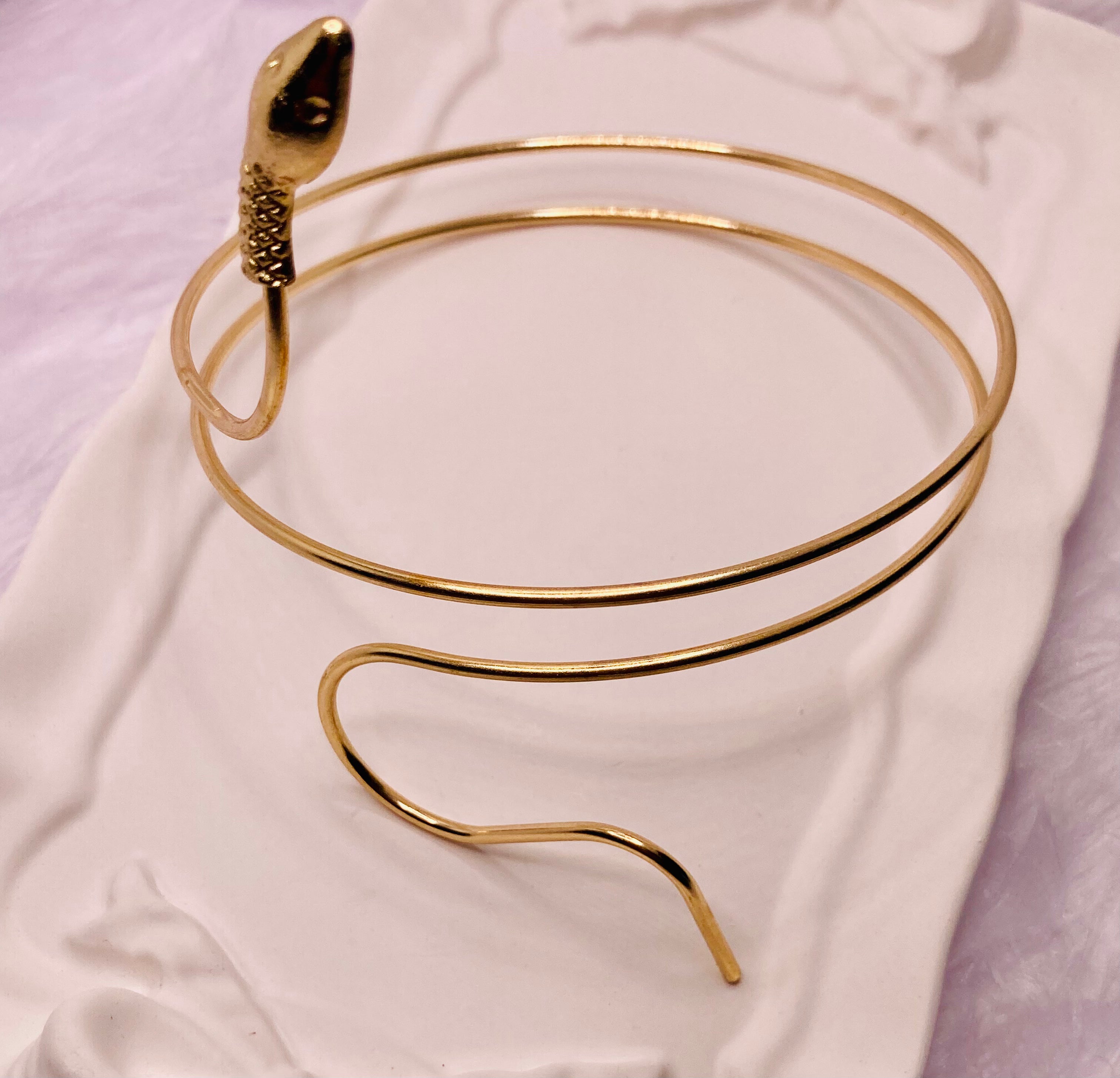 The Cleopatra Coil Arm Cuff