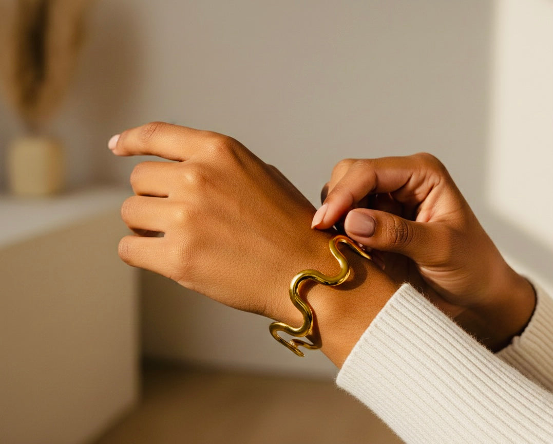 The Sine Cuff Bracelet