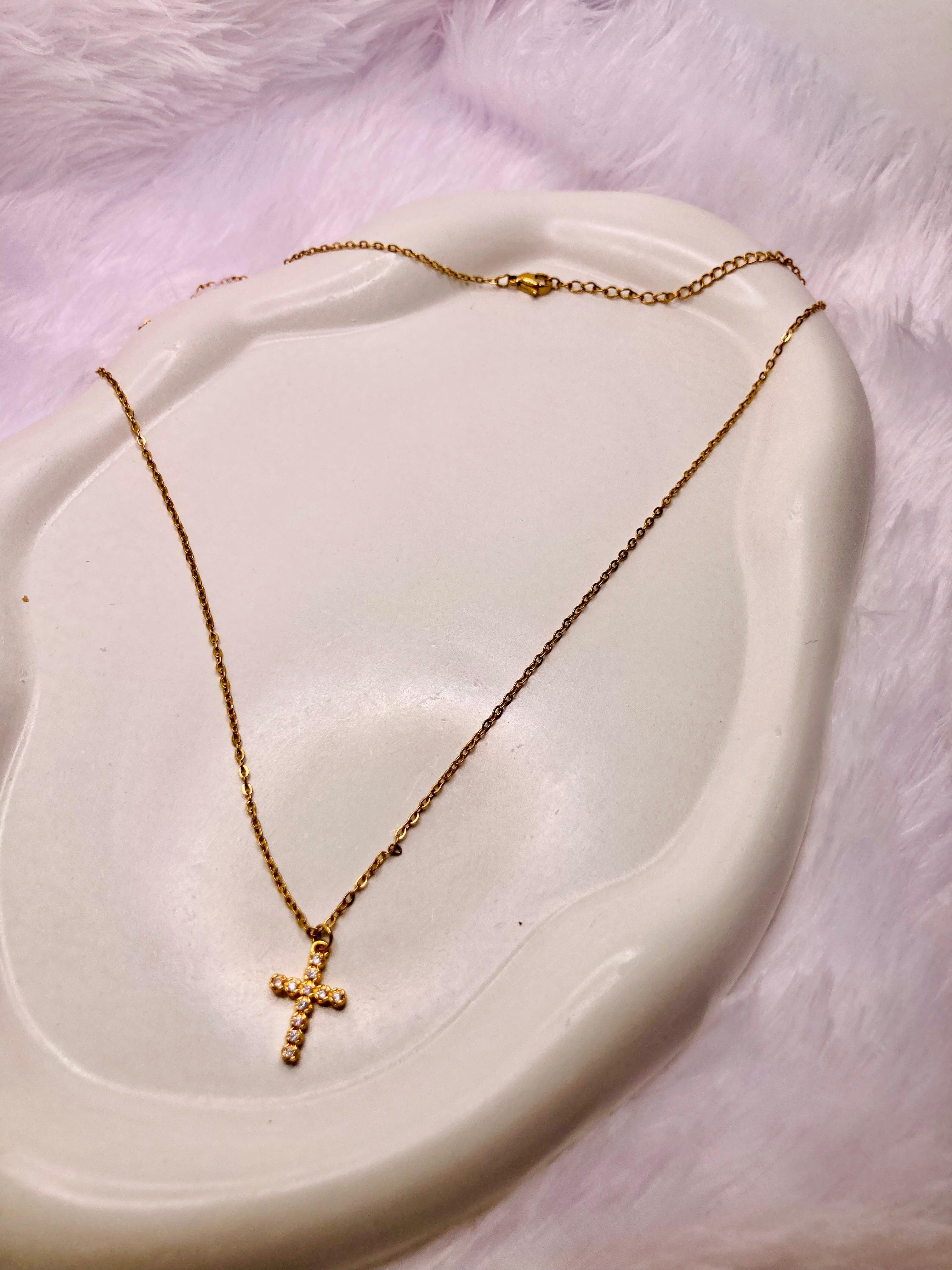 Diamond Cross necklace