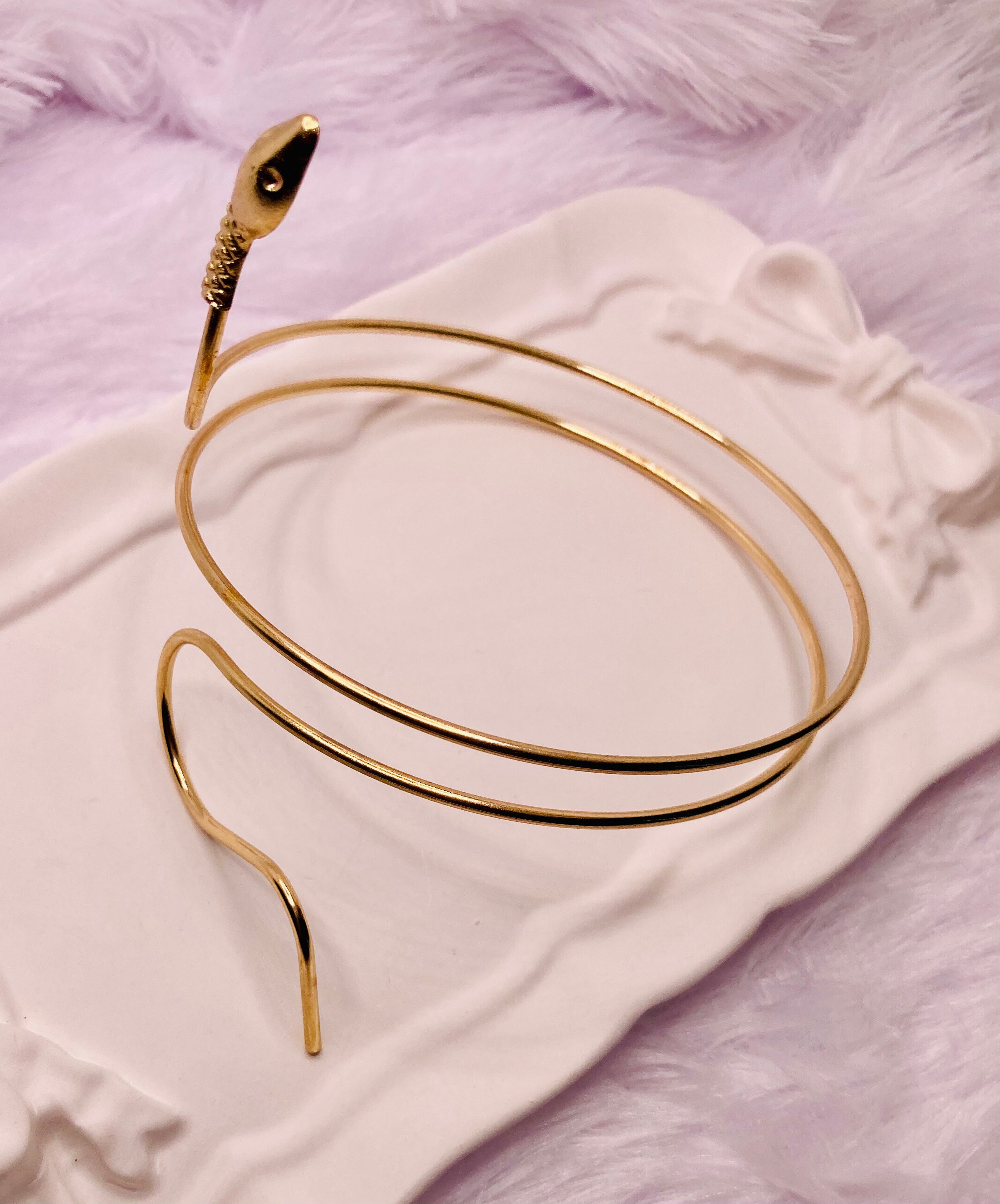 The Cleopatra Coil Arm Cuff