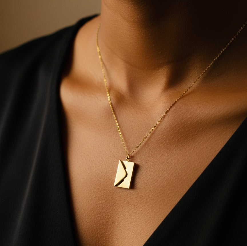 Love You Letter Necklace