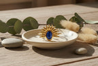 Blue Stone Sun Ring