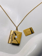 Love You Letter Necklace