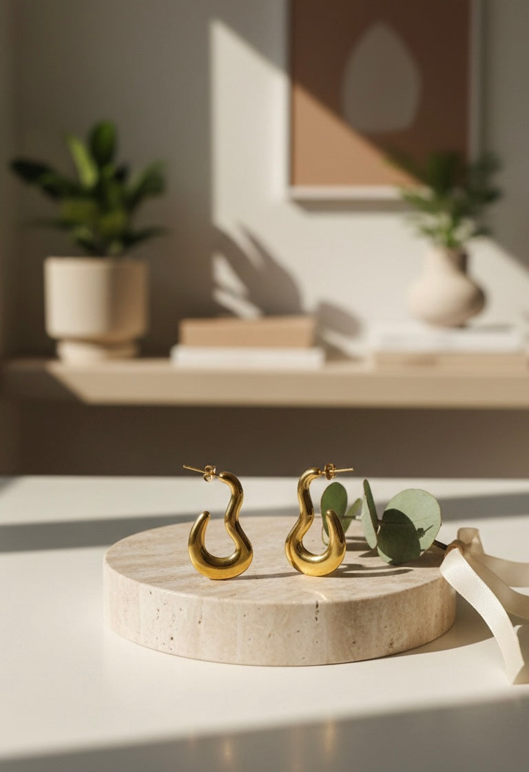 The Serpentine Swell Earrings