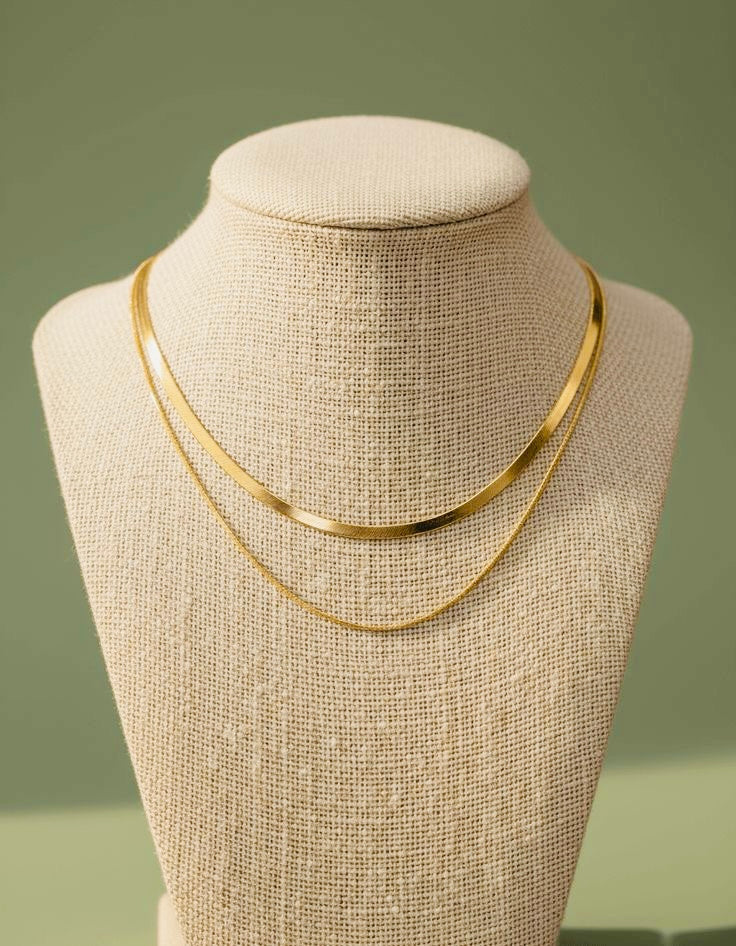 U-Shaped Layered Necklace