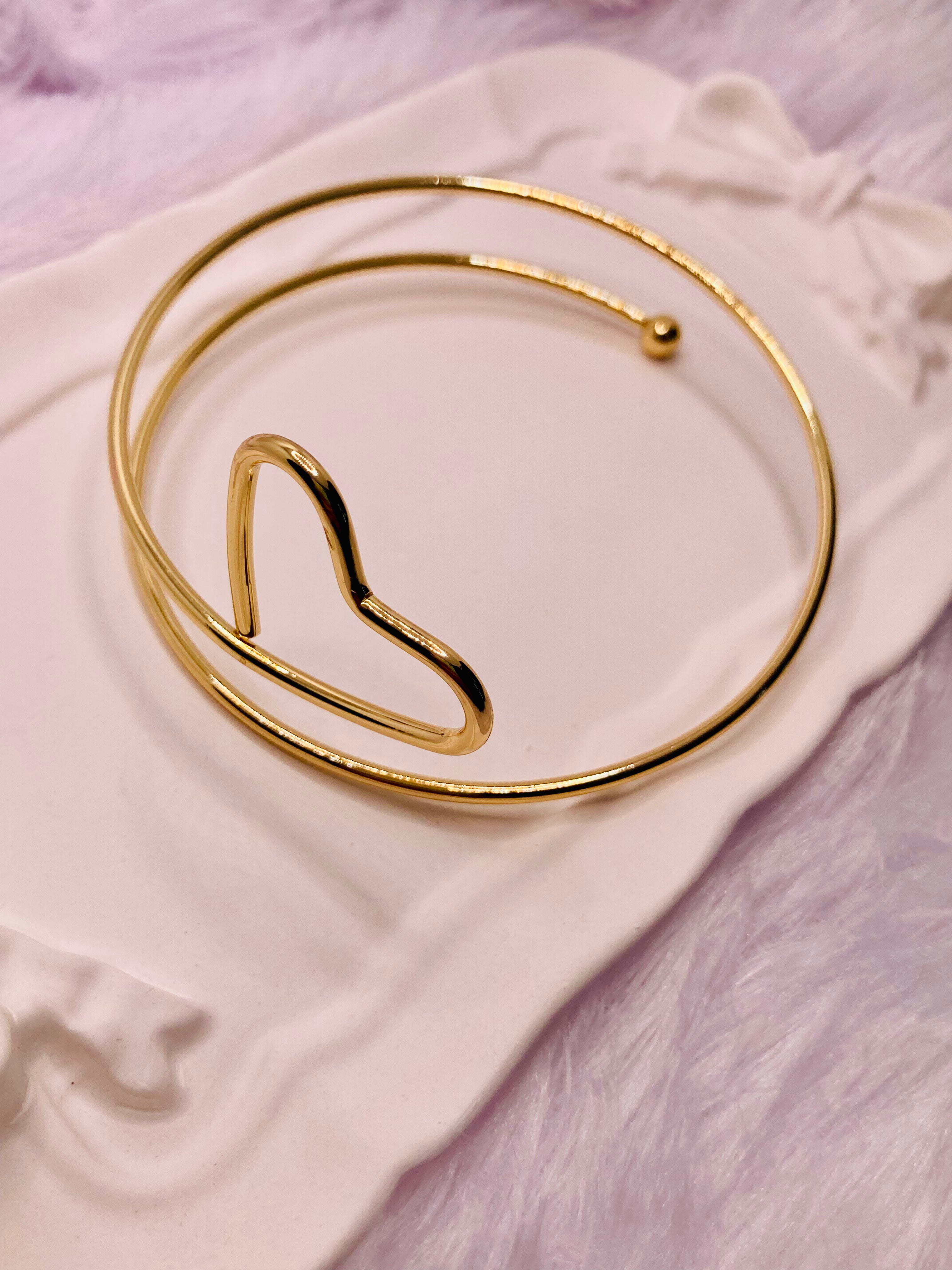 The Serene Silhouette Arm Cuff