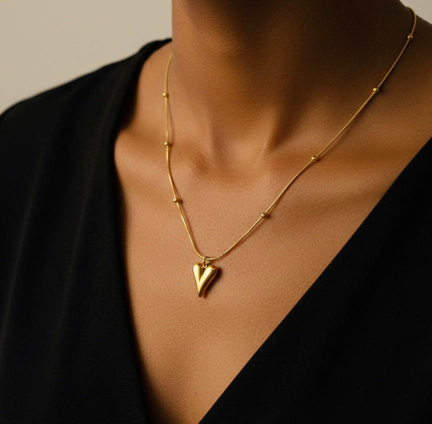 The Fluidity Heart Necklace