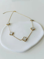 White Clover Necklace