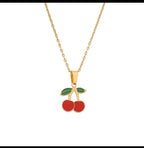 Cute Cherry Necklace
