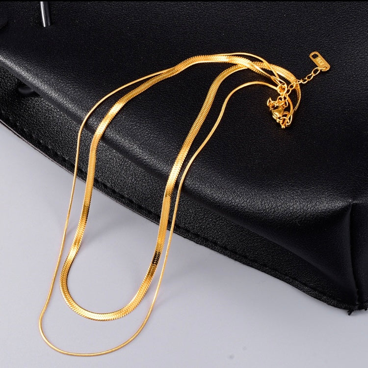 U-Shaped Layered Necklace