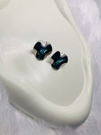 Silver Simple Statement Earrings