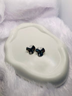 Silver Simple Statement Earrings