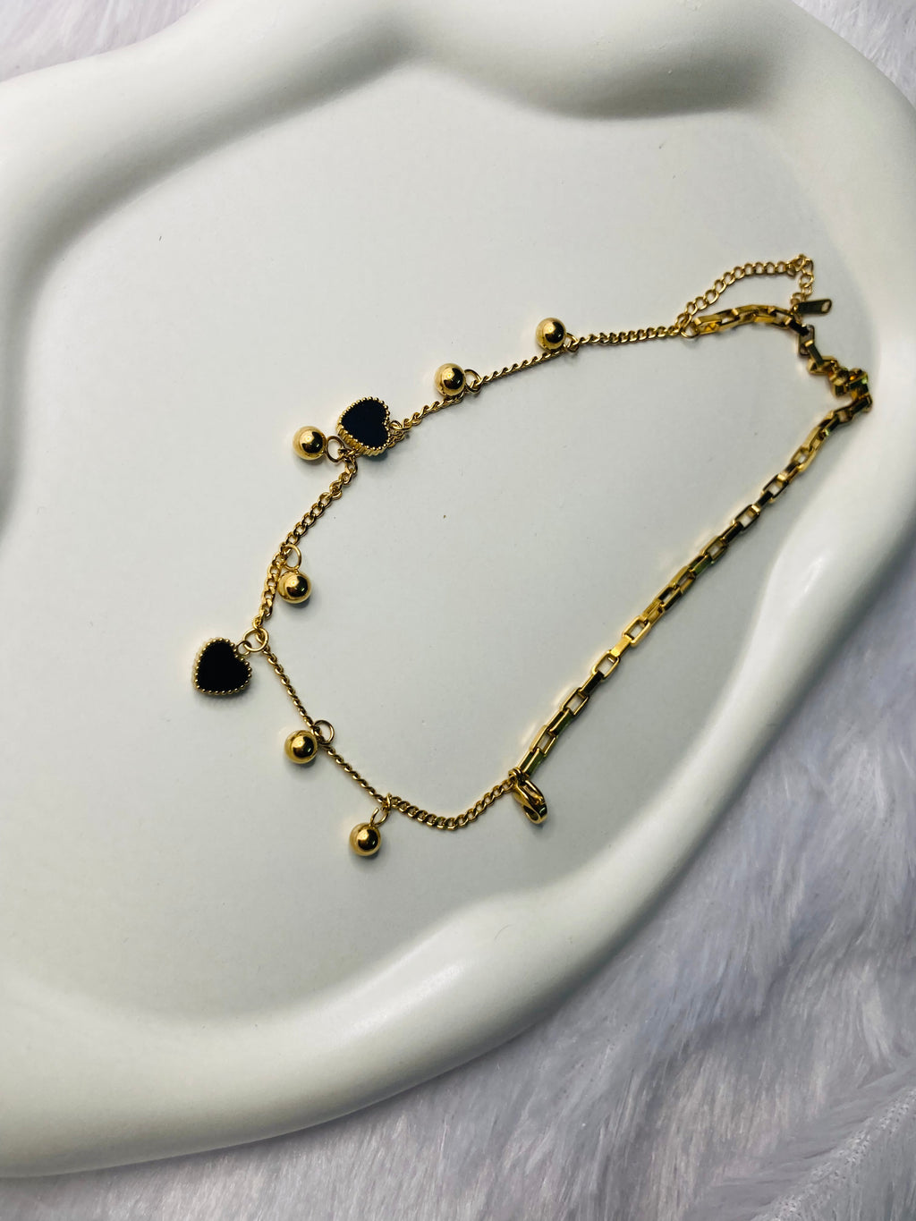 Double Layered Heart Bracelet