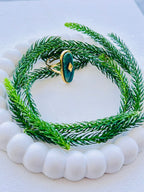 Long Sea Green Timeless Adjustable Ring