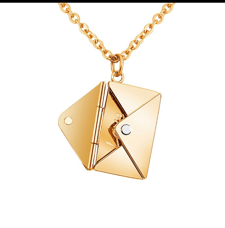 Love You Letter Necklace