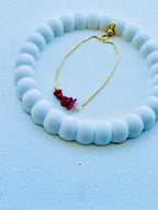 Red Jasper Antique Natural Stone Bracelet