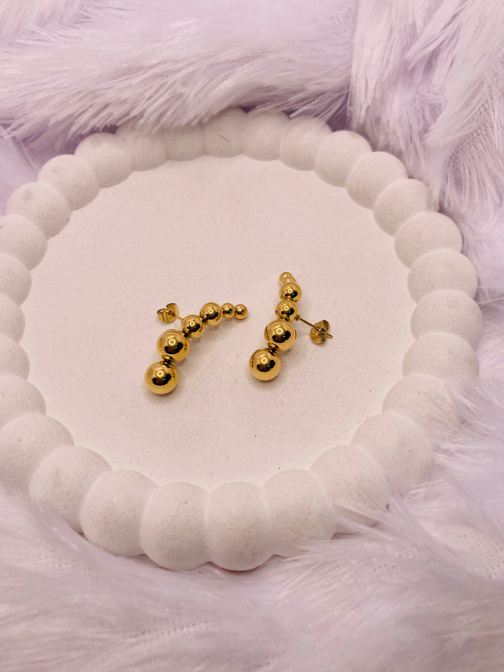 Round Beads Earrings