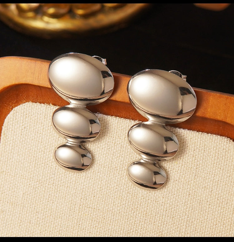 Silver Cloud Earrings