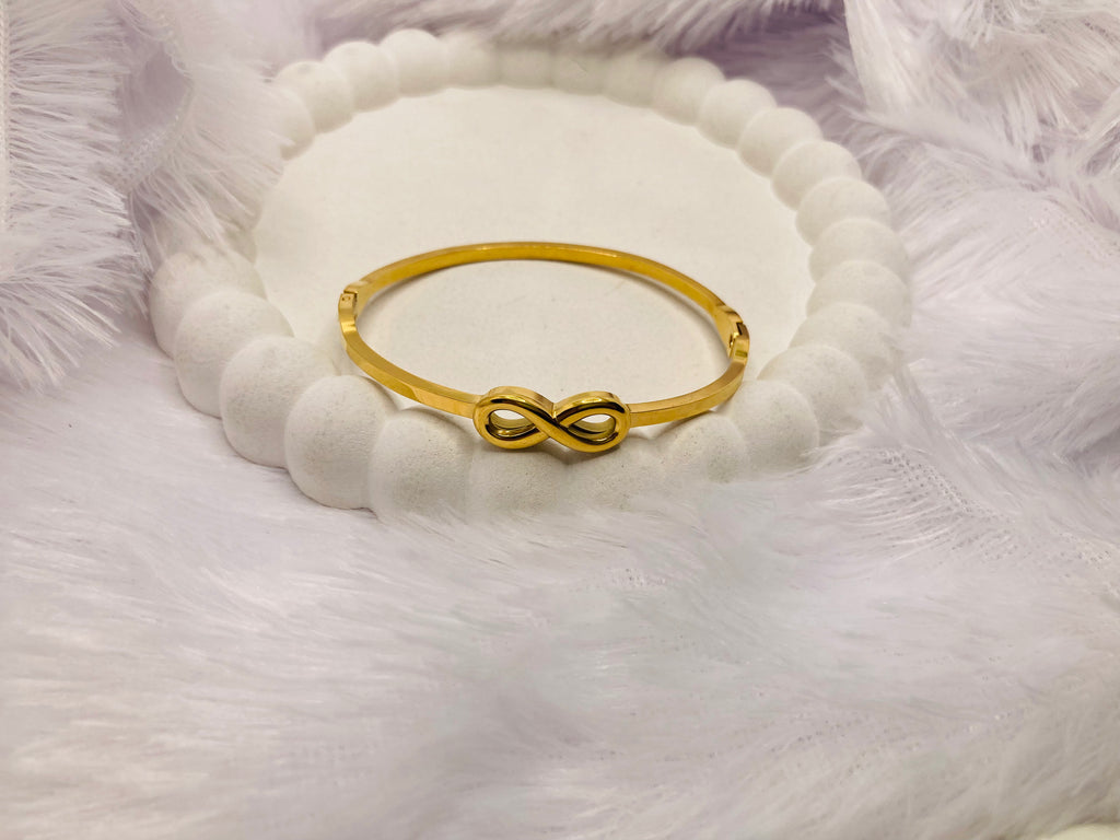 The Infinity Bangle Bracelet