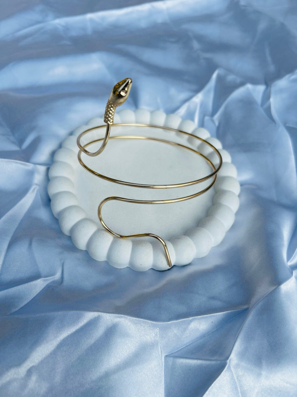 Vintage Snake Arm Cuff